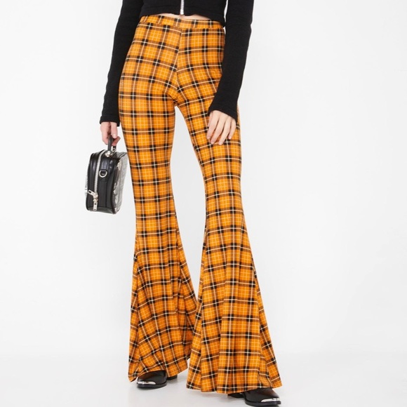 Dolls Kill Pants - Dolls Kill bell bottoms NWOT